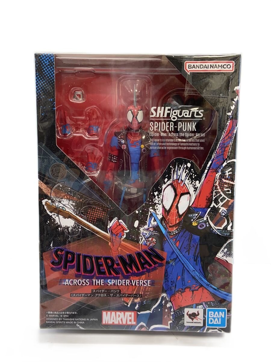 【中古】BANDAI SPIRITS◆フィギュア/アメコミフィギィア/S.H.Figuarts/SPIDER-PUNK【ホビー】