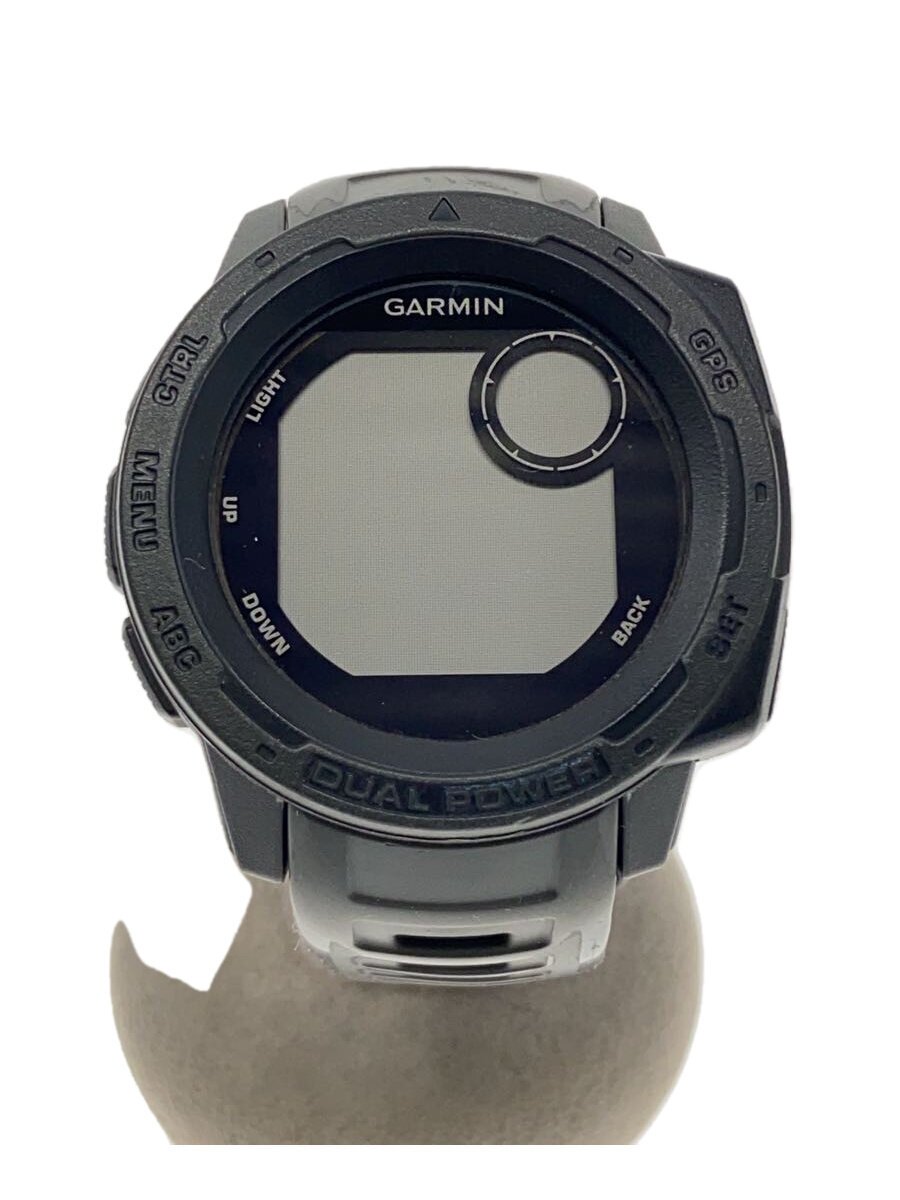 【中古】GARMIN◆スマートウォッチ/デジタル/ラバー/BLK/GRY/instinct dual power【服飾雑貨他】｜2ｎｄ STREET 店 16,768円