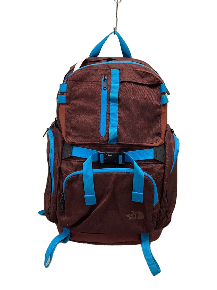 【中古】THE NORTH FACE◆背嚢/ポリエステル/BRD/a6se//【御徒面子】