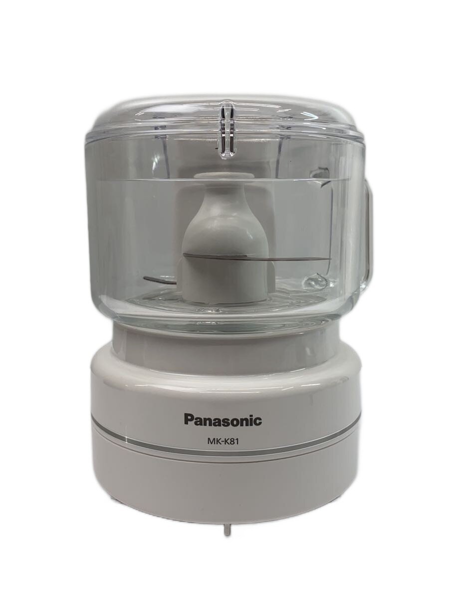 【中古】Panasonic◆ミキサー・フードプロセッサー MK-K81-W [ホワイト]【家電・ビジュアル・オーディオ】