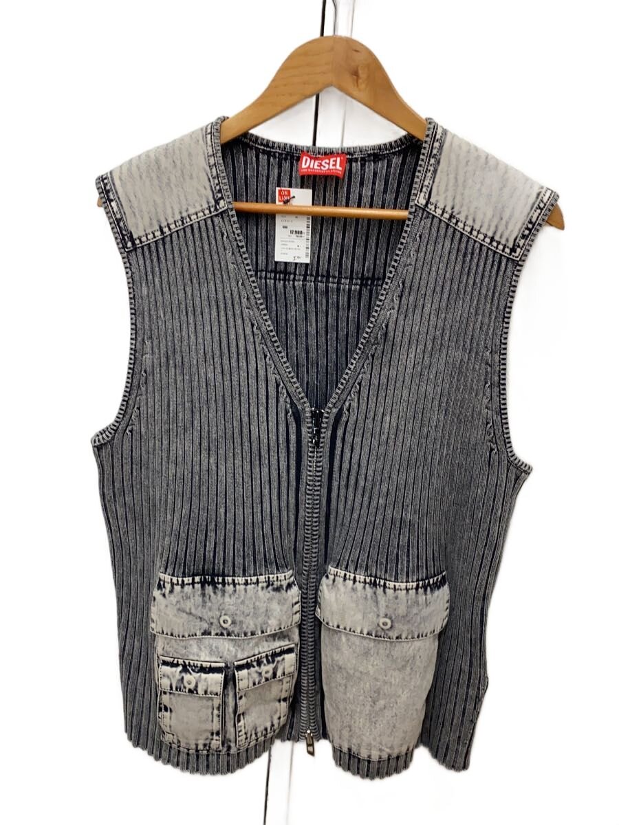 【中古】DIESEL◆編み物より良い(朦々たる)/M/綿織物/GRY/A16870【メンズウェア】