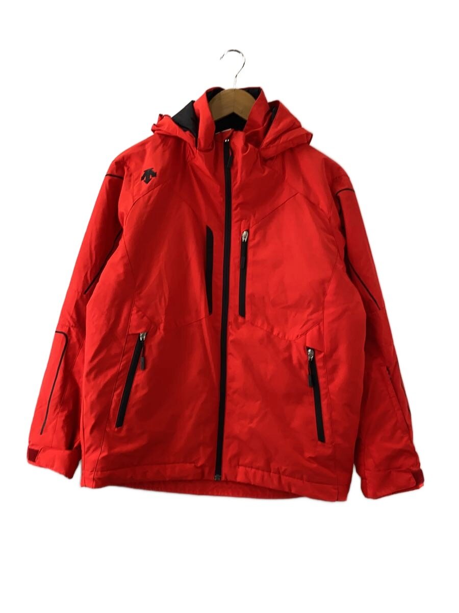 【中古】DESCENTE◆ウェアー/S/RED/DRA-5090TA//【運動競技】