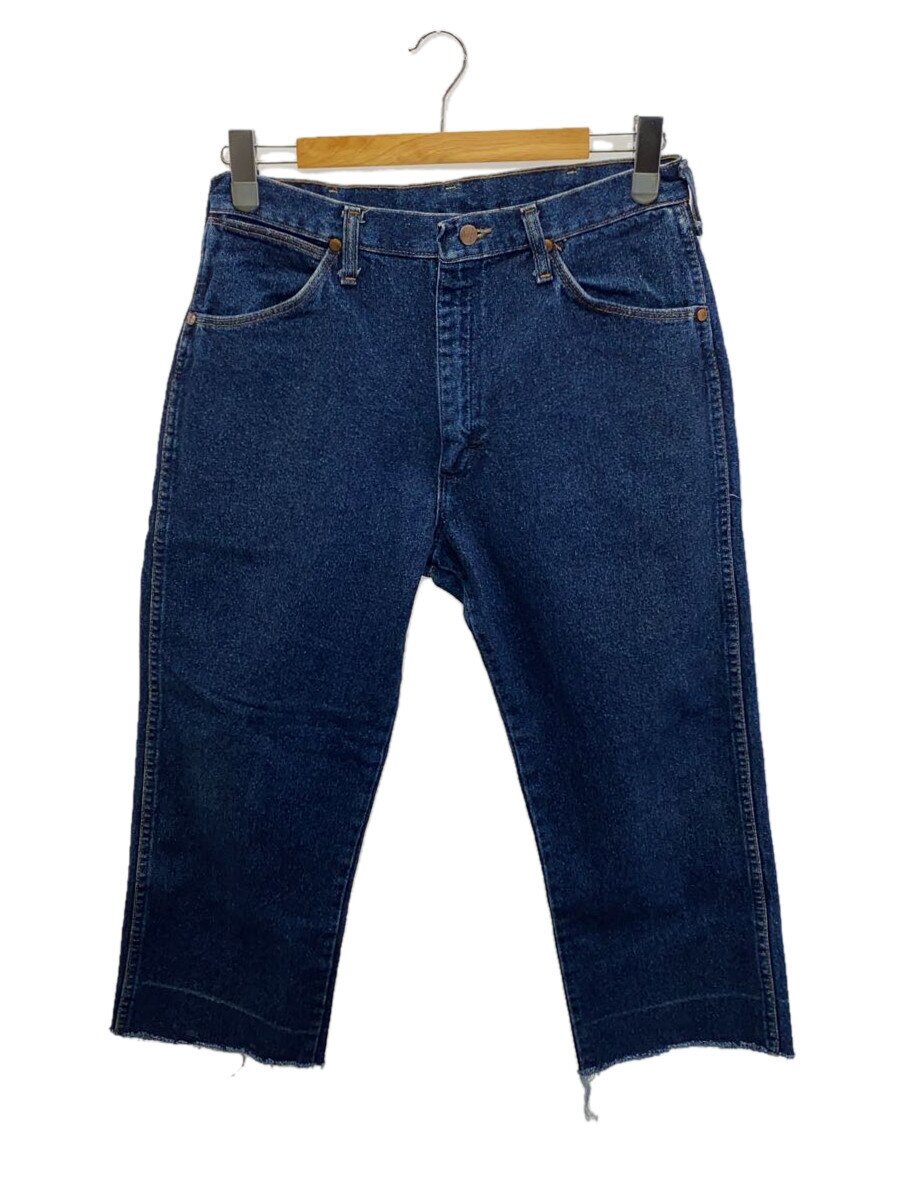 【中古】WRANGLER◆下つ方/32/ジーンズ/IDG/USA製/80s【メンズウェア】