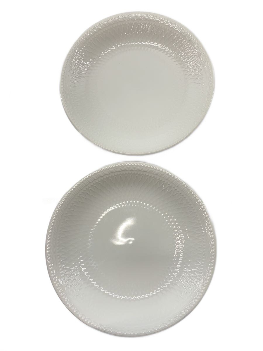 【中古】ROYAL COPENHAGEN◆プレート/2点セット/WHT//【キッチン用品】
