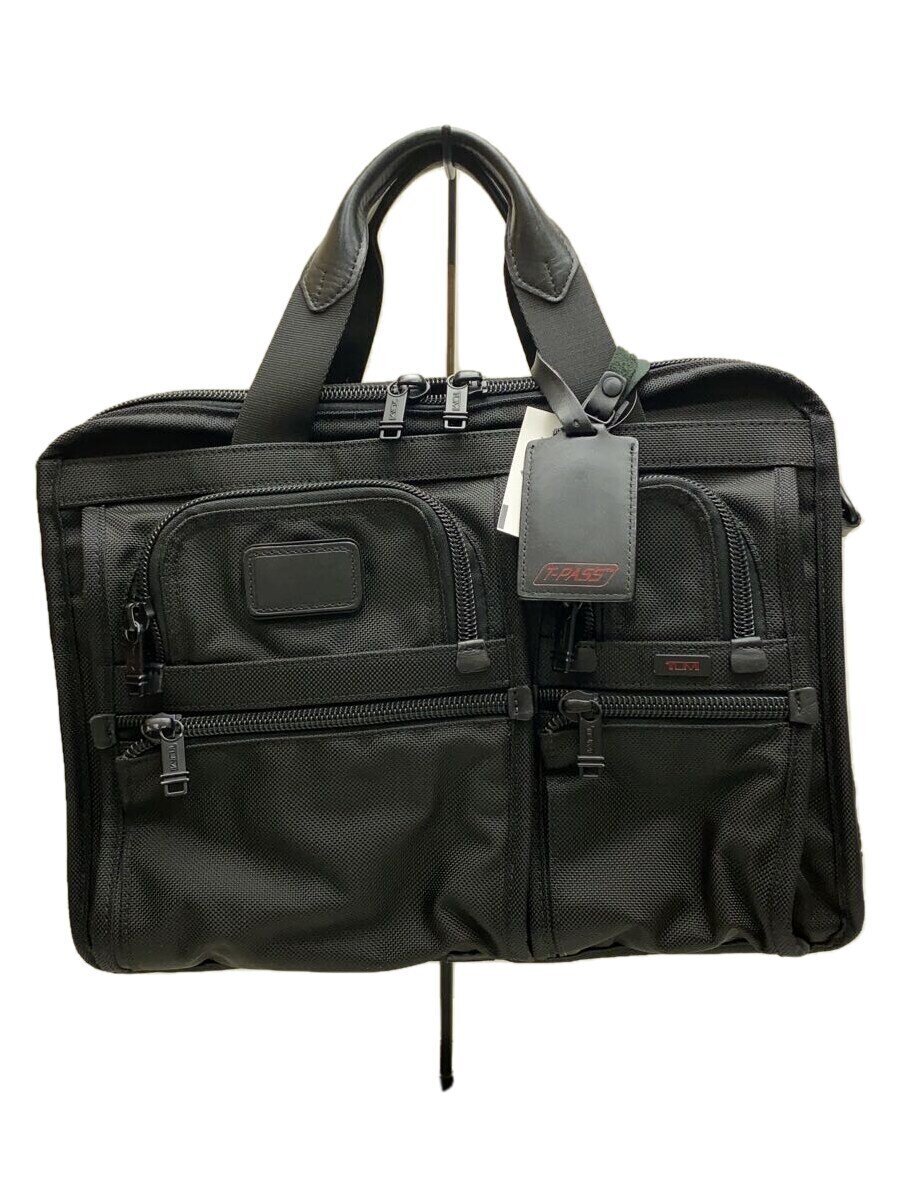 【中古】TUMI◆ブリーフ入れもの/ポリエステル/BLK【御徒面子】