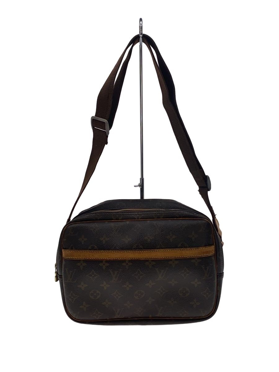【中古】LOUIS VUITTON◆リポーターPM_モノグラム・キャンバス/PVC/BRW/総柄【バッグ】｜2ｎｄ STREET 店