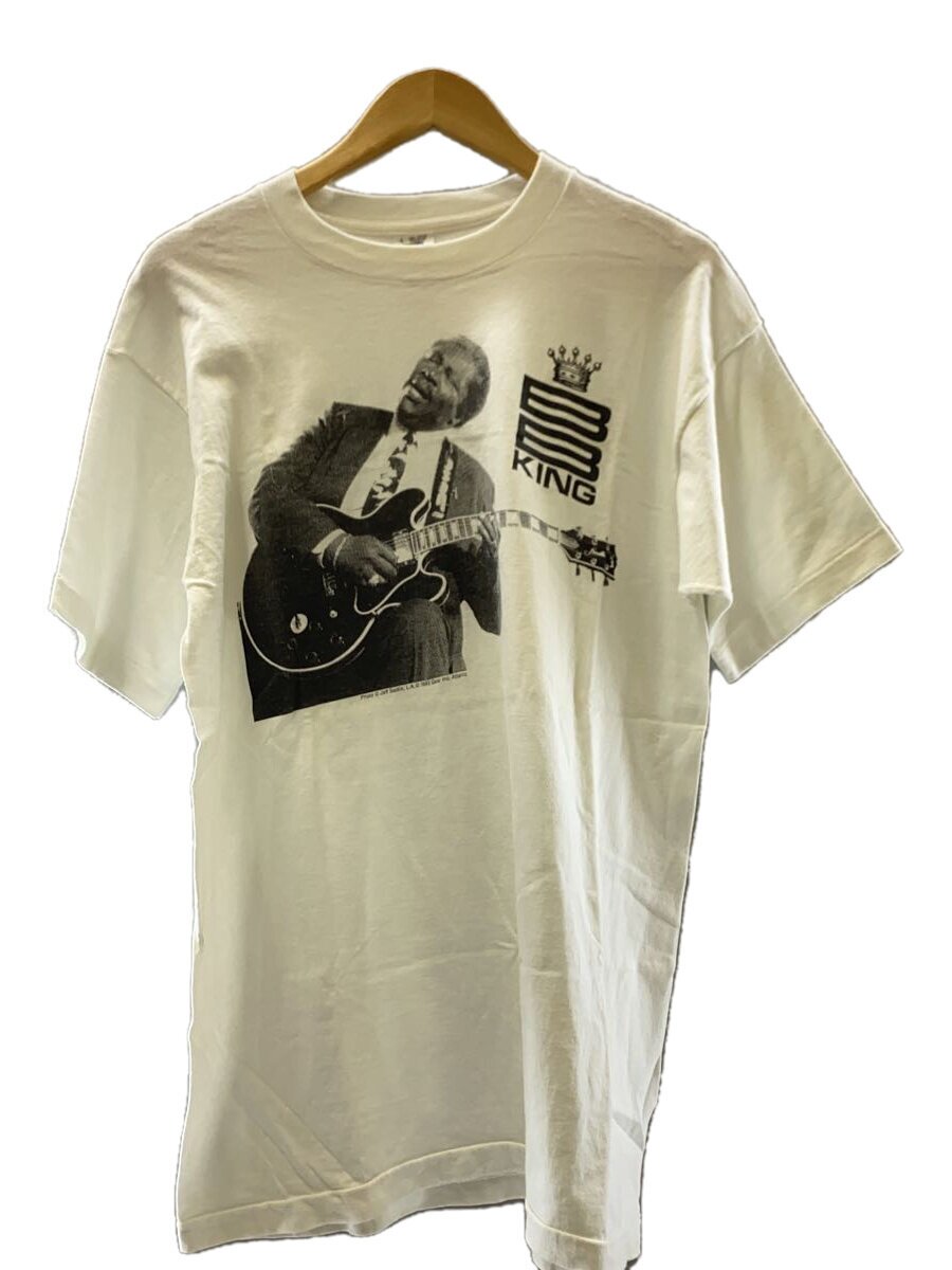 【中古】FRUIT OF THE LOOM◆ティーシャツ/L/綿織物/WHT//【メンズウェア】