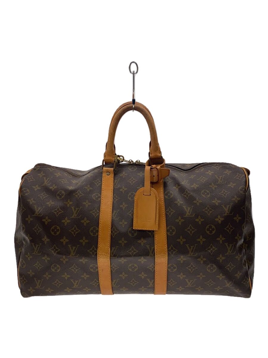 【中古】LOUIS VUITTON◆2)スピーディ35_モノグラム・帆布/PVC/BRW【御徒面子】