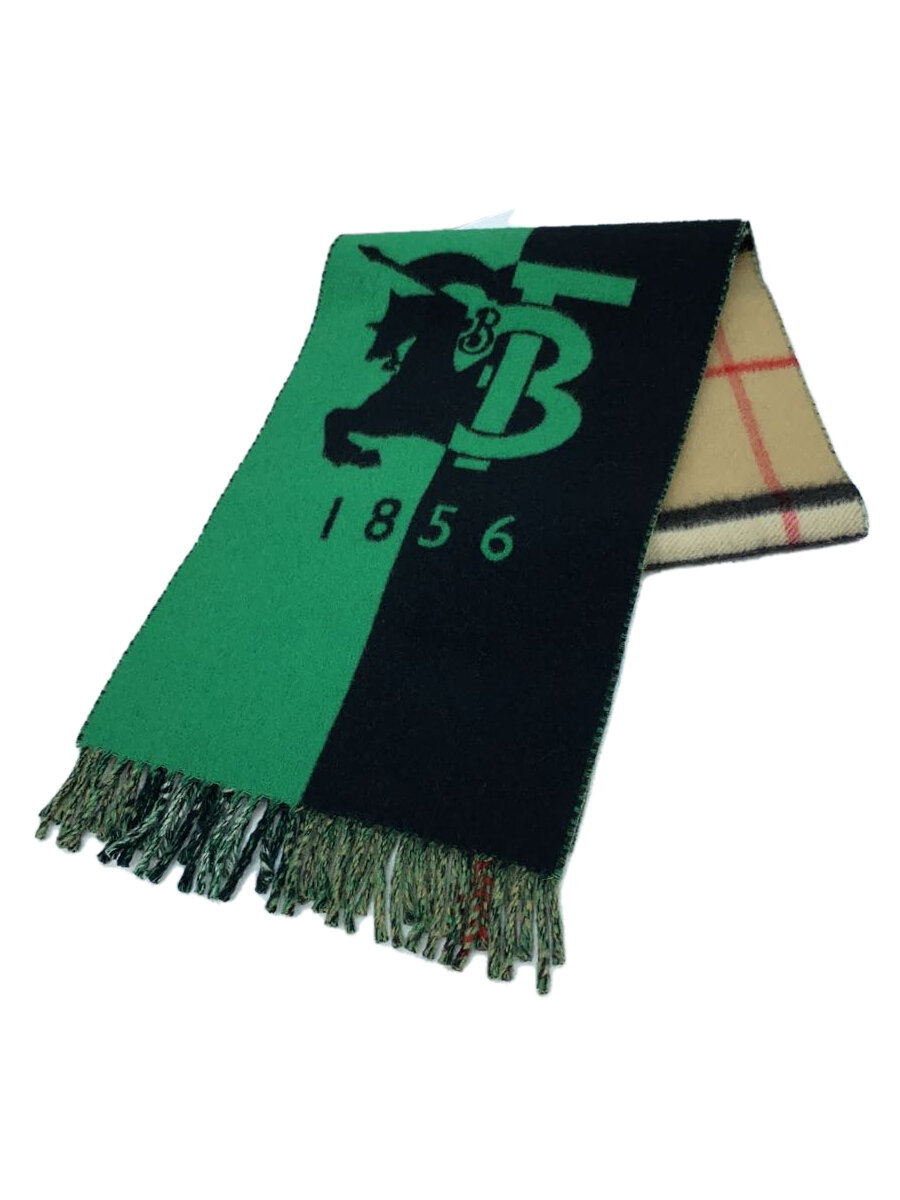 【中古】BURBERRY◆えり巻き/羊毛/168×30/BEG/ノバチェック/レディース/8022490//【服飾雑貨他】