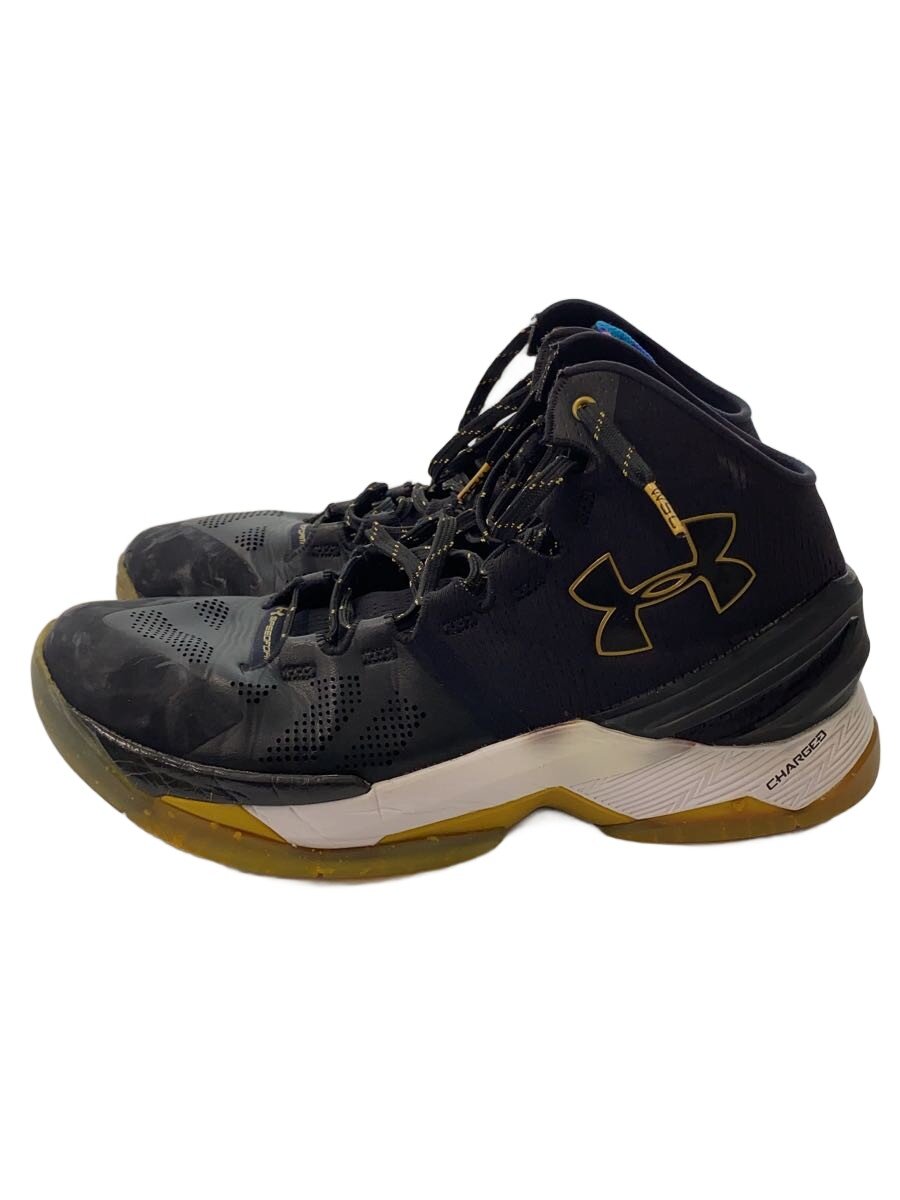【中古】UNDER ARMOUR◆ハイカットスニーカー/27.5糎/BLK/PVC/1280303-001//【シューズ】