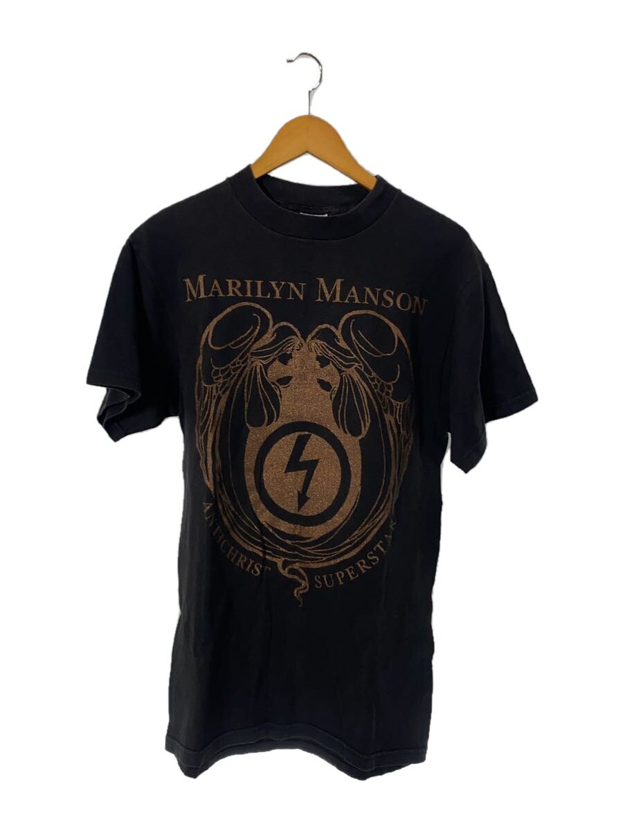 【中古】TULTEX◆90s/MARILYN MANSON/ANTICHRIST SUPERSTAR/Tシャツ/M/コットン/BLK【メンズウェア】｜2ｎｄ STREET 店