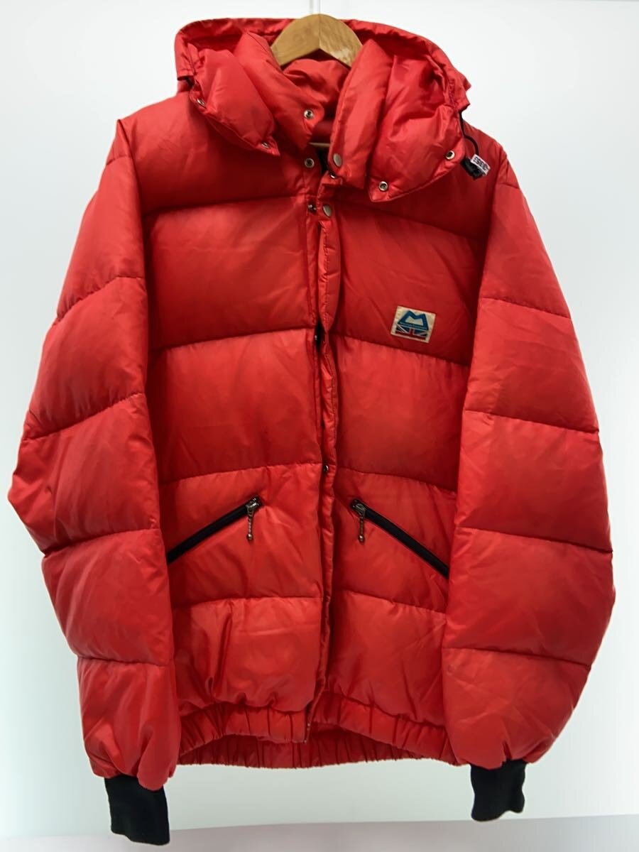 【中古】MOUNTAIN EQUIPMENT◆ダウンジャケット/L/ナイロン/RED/無地【メンズウェア】｜2ｎｄ STREET 店