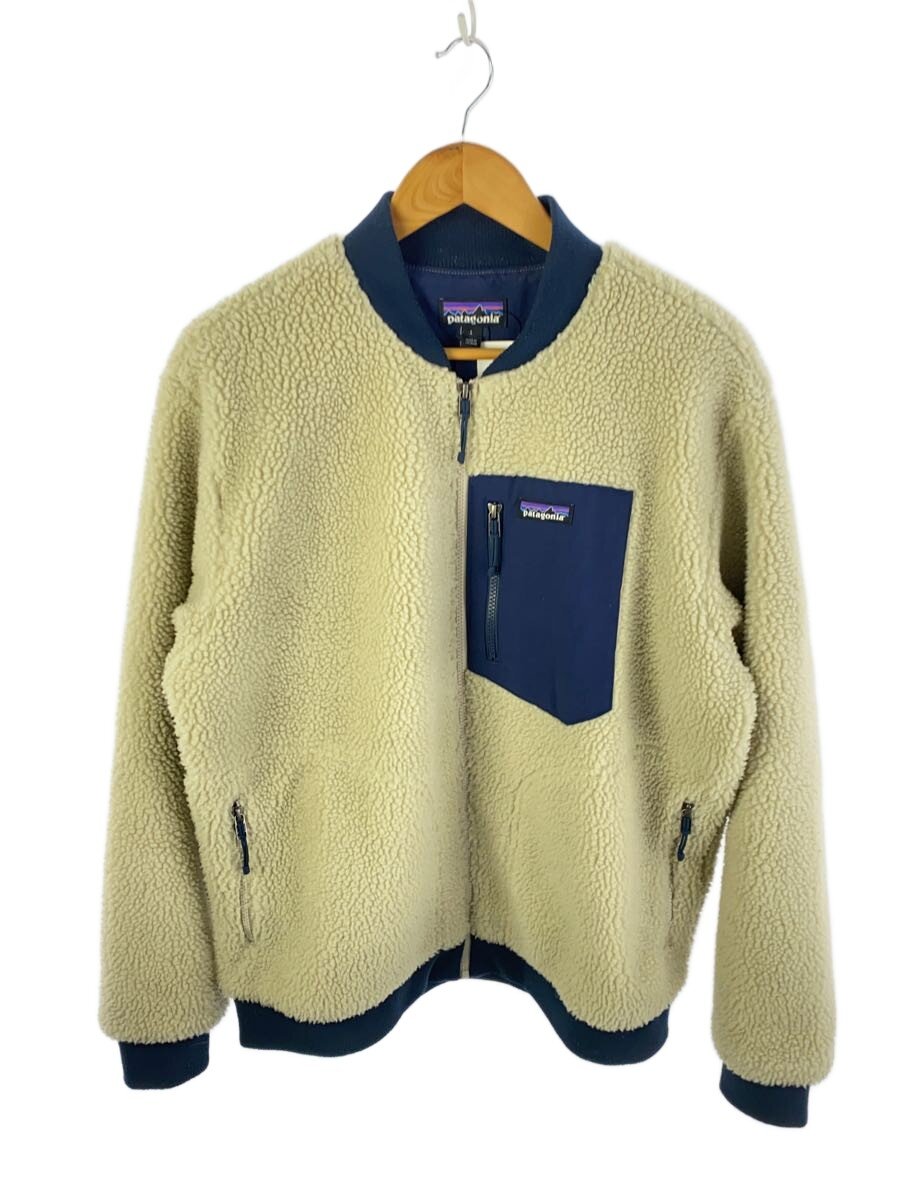 【中古】patagonia◆20AW/RETRO-X BOMBER JACKET/L/ポリエステル/CRM/22830FA20【メンズウェア】