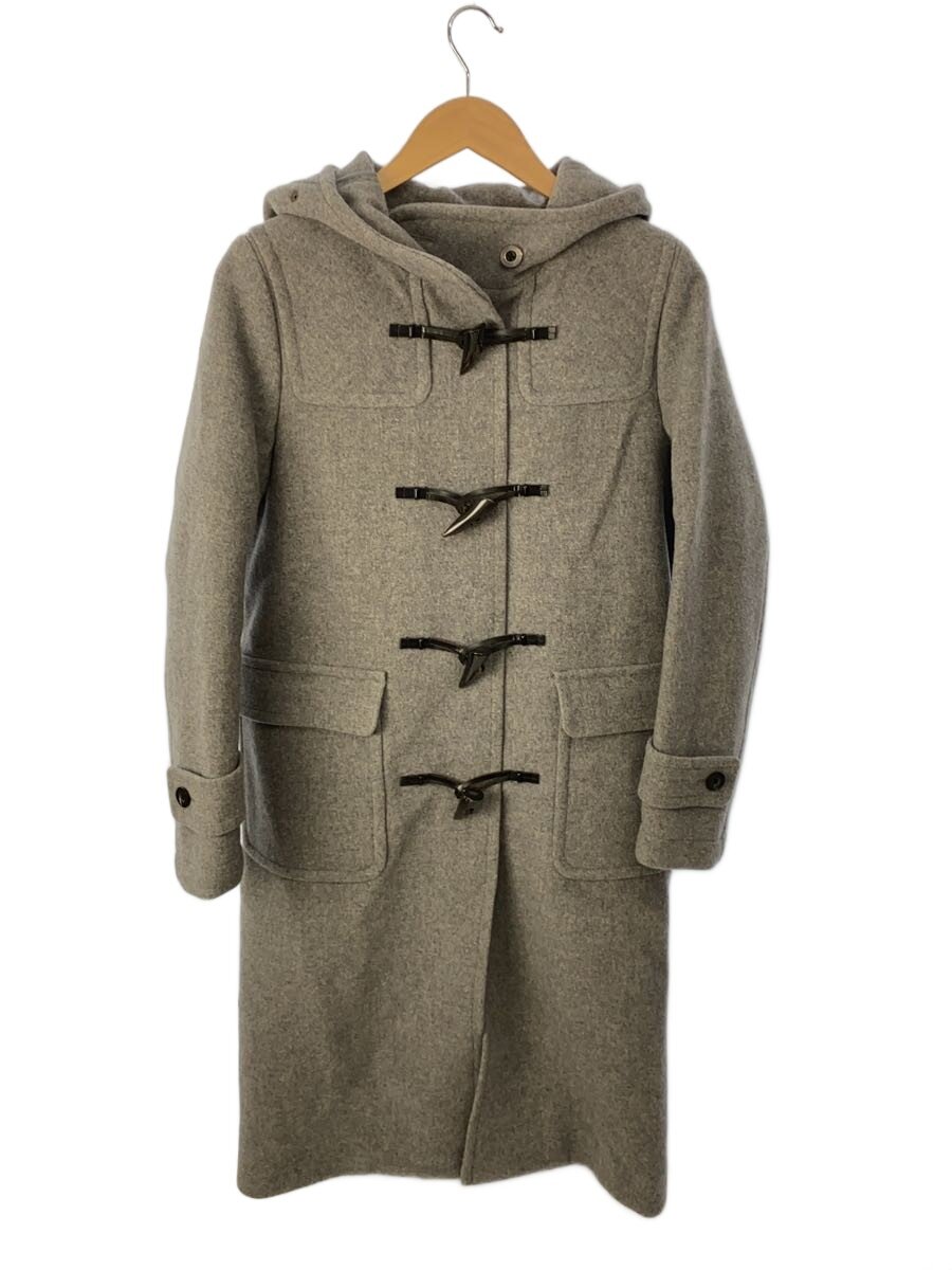 【中古】MACPHEE◆ダッフルコート/36/羊毛/GRY【レディース御召しもの】