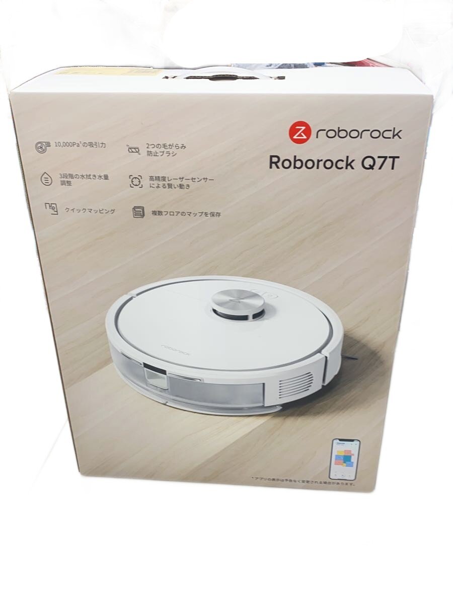 【中古】roborock◆掃き出す機 Q7T Q7T02-04【家電・視覚性・オーディオ】