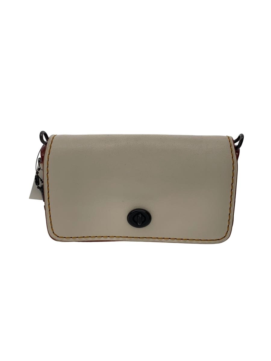 【中古】COACH◆ショルダーバッグ/レザー/WHT/59131//【バッグ】｜2ｎｄ STREET 店 10,921円
