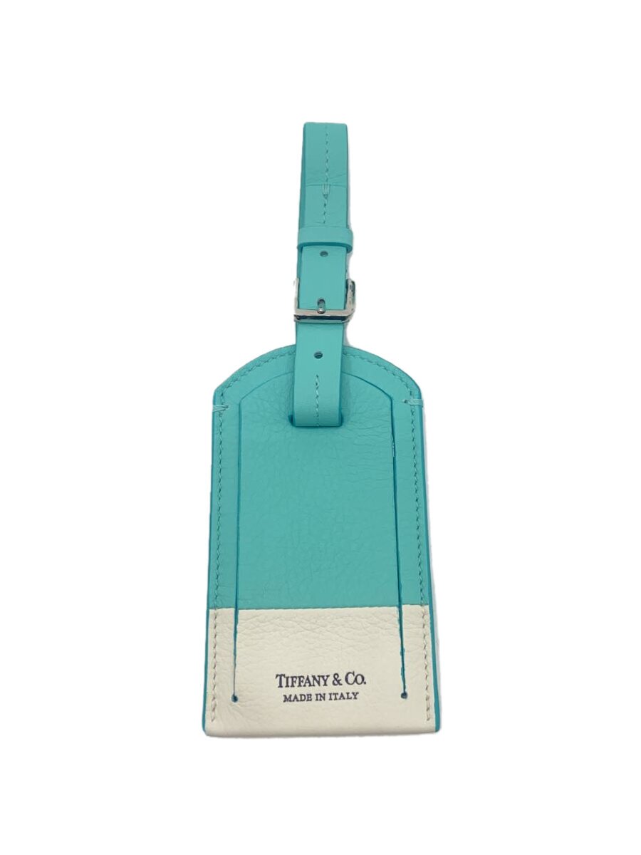 【中古】TIFFANY\u0026Co.◆ラゲージタグ/通り手形入れもの/青み【服飾雑貨他】