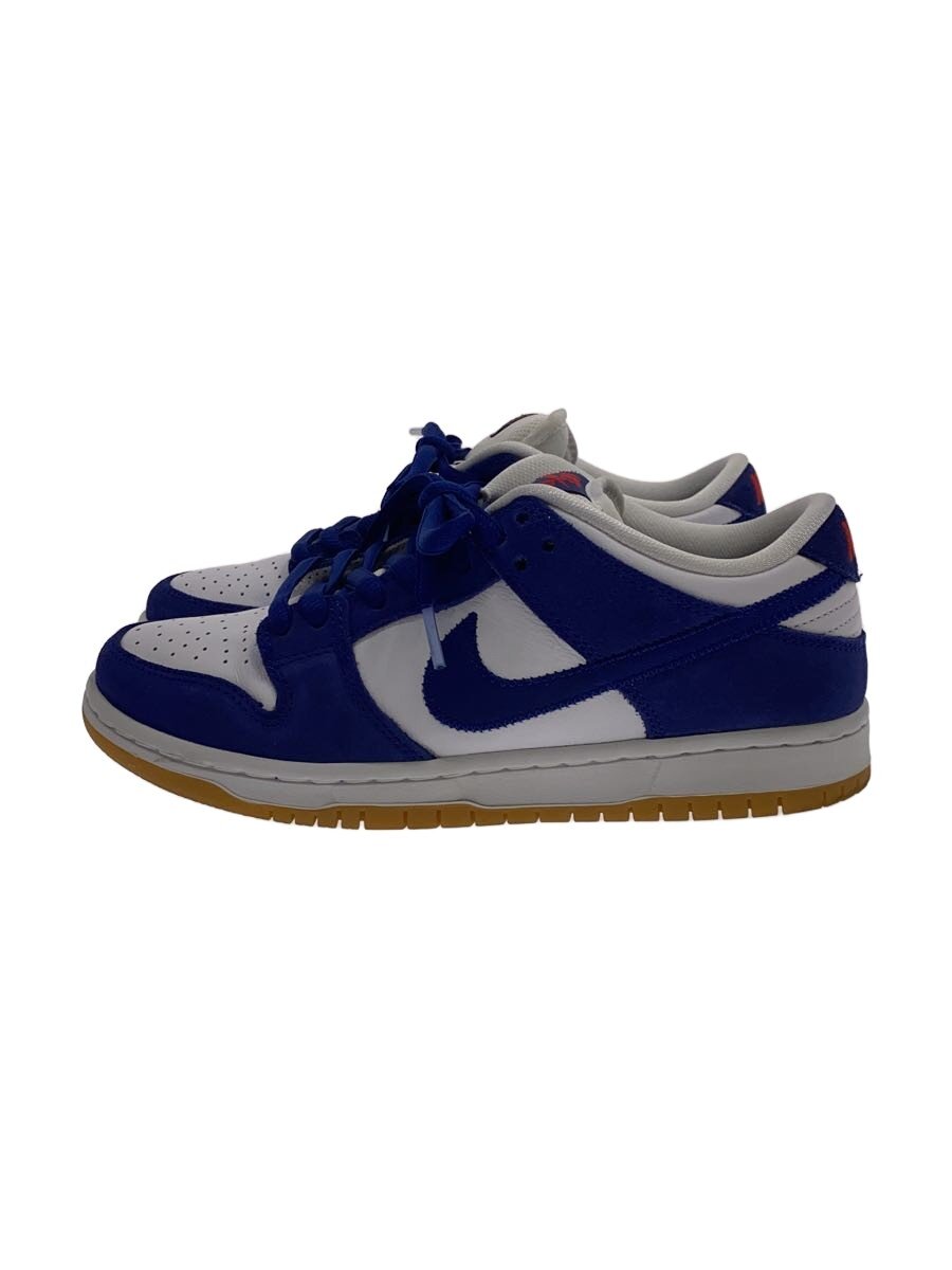 【中古】NIKE◆SB Dunk Low Los Angeles Dodgers/24.5糎/NVY/DO9395-400//【シューズ】