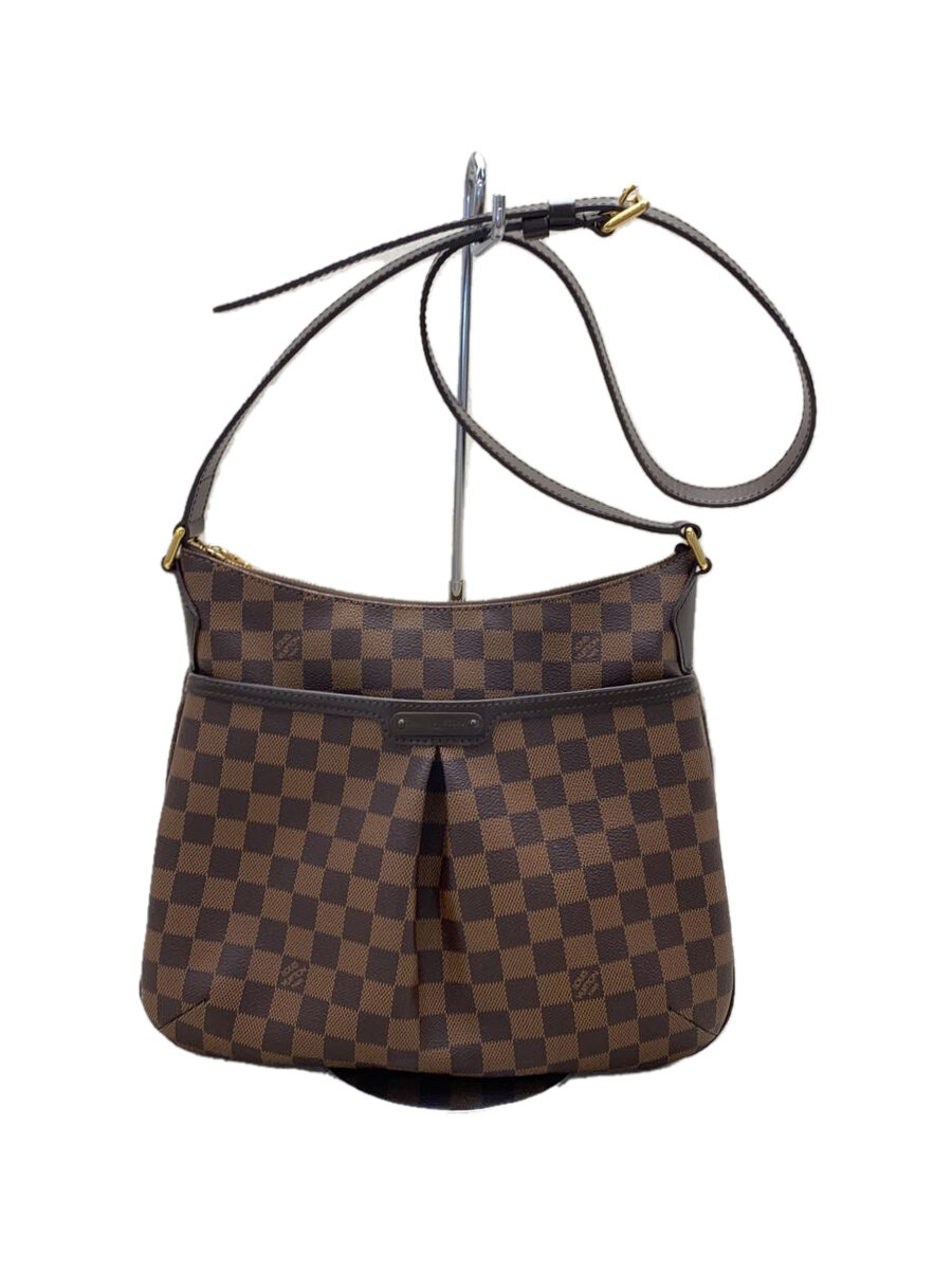 【中古】LOUIS VUITTON◆ブルームズベリPM_ダミエ・エベヌ_BRW/肩先/PVC/赤銅色/N42251/ルイヴィトン//【御徒面子】