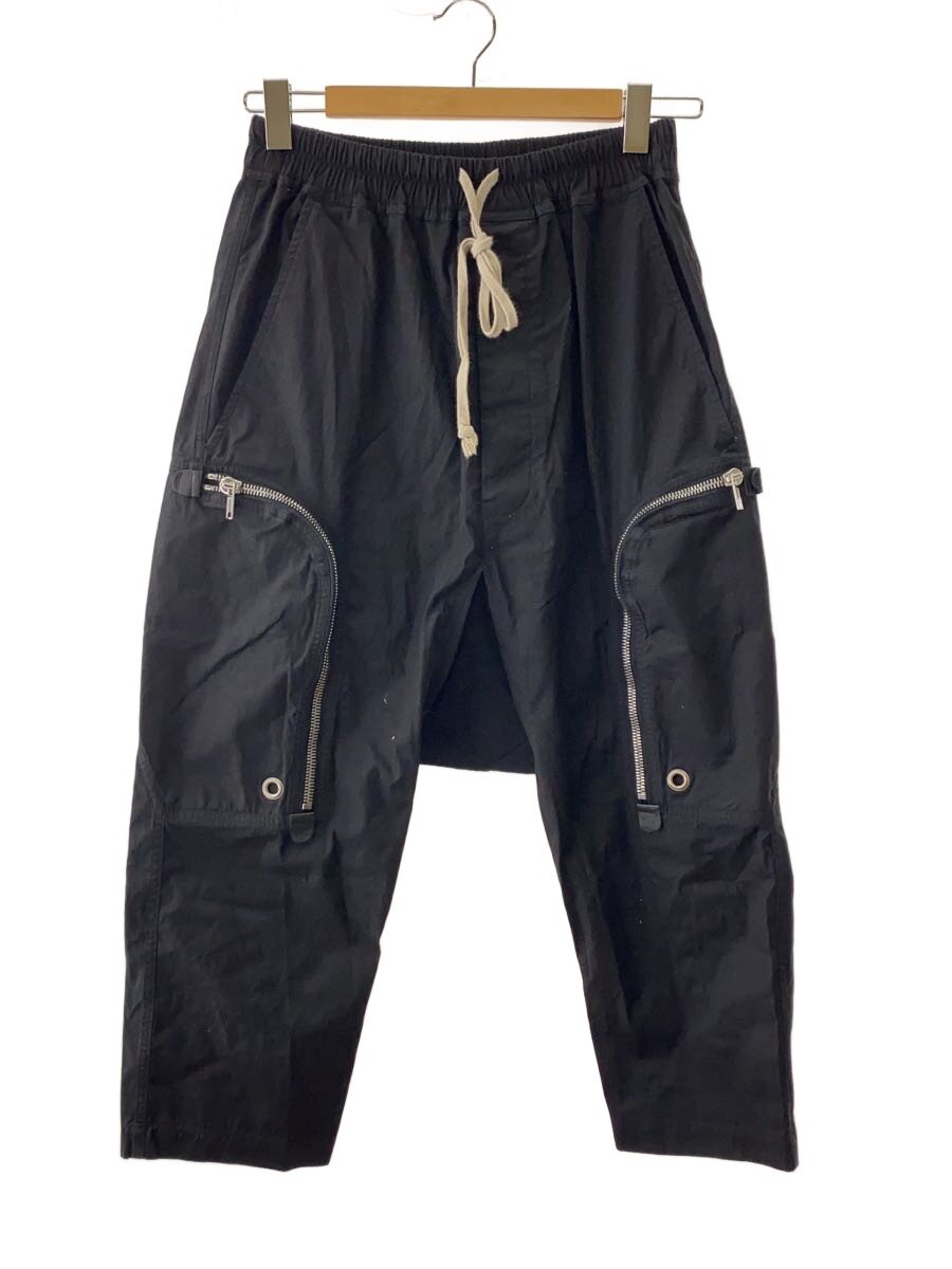 【中古】Rick Owens◆カーゴパンツ/36/綿織物/BLK/RU20S7385-TE//【メンズウェア】