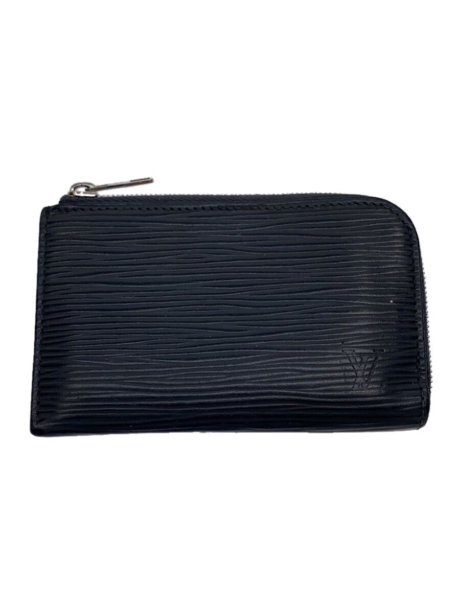 【中古】LOUIS VUITTON◆コインケース/--/BLK/無地/レディース【服飾雑貨他】