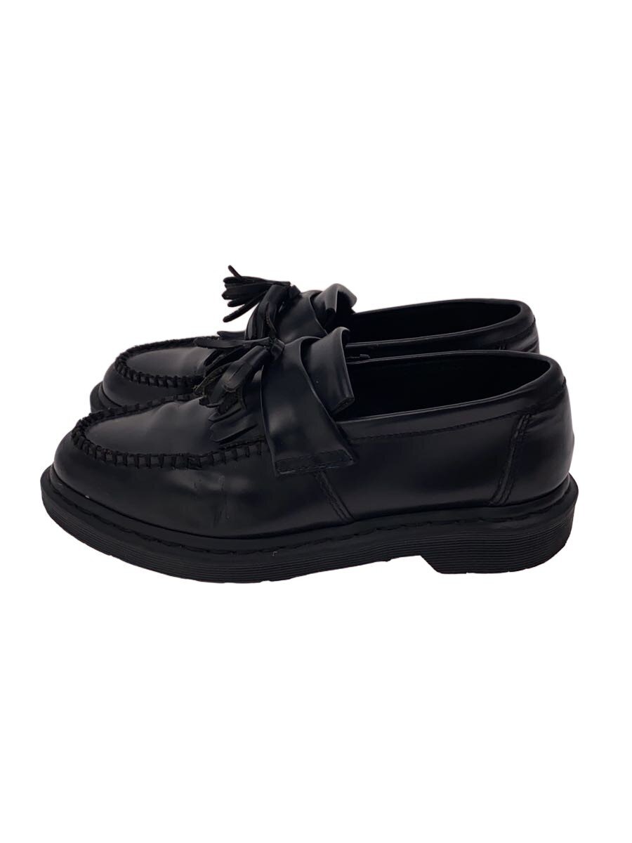 【中古】Dr.Martens◆置き目毛革/UK7/BLK/なめし革【シューズ】
