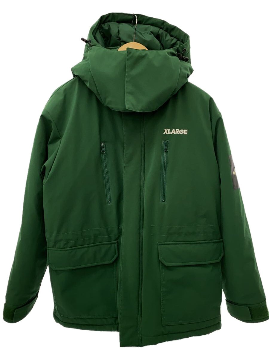 【中古】X-LARGE◆ダウンジャケット/M/ナイロン/GRN/無地/21AW/EXPEDITION JACKET/【メンズウェア】|2nd STREET 店