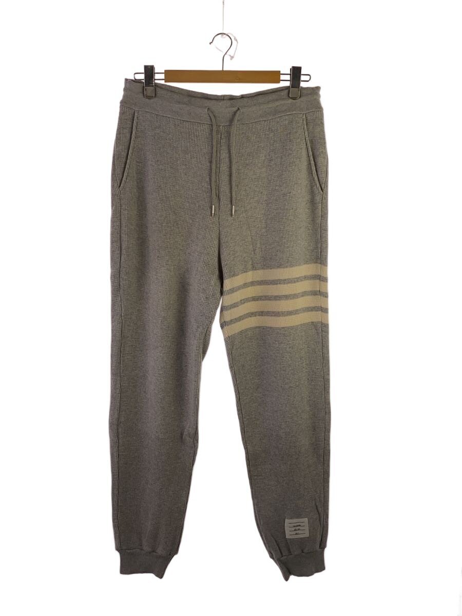 【中古】THOM BROWNE. NEW YORK◆4Bar Jersey Sweat Pants/スウェットパンツ/5/カシミヤ/薄墨色【メンズウェア】