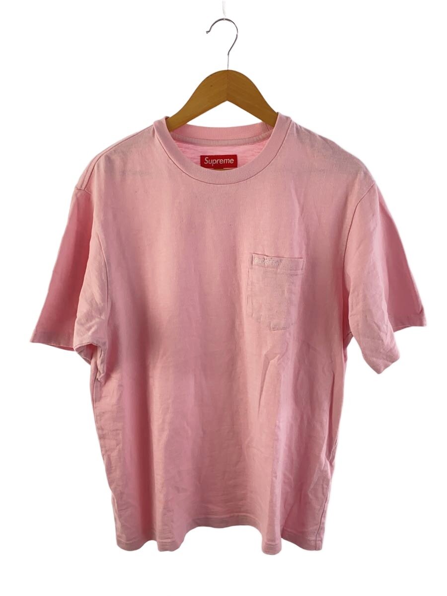 【中古】Supreme◆プルオーバー/M/綿織物/PNK【メンズウェア】