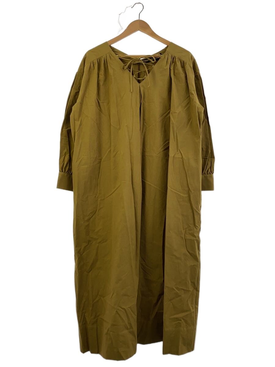 【中古】Cloth \u0026 Cross◆長袖衣装/2/綿織物/BRW/OP-L498//【レディースお召しもの】