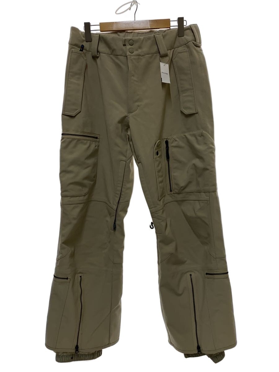 【中古】BURTON◆ウェアー/--/CRM/ボトム/タグ剥がれ有/穴あき有【スポーツ】