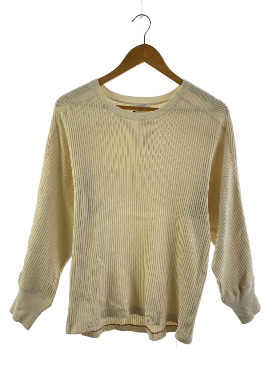 【中古】The Shinzone◆長袖カットソー/綿織物/白いこと/25SMSCU16/BOUCLE MILITARY UNDER SHIRT【レディース御召しもの】
