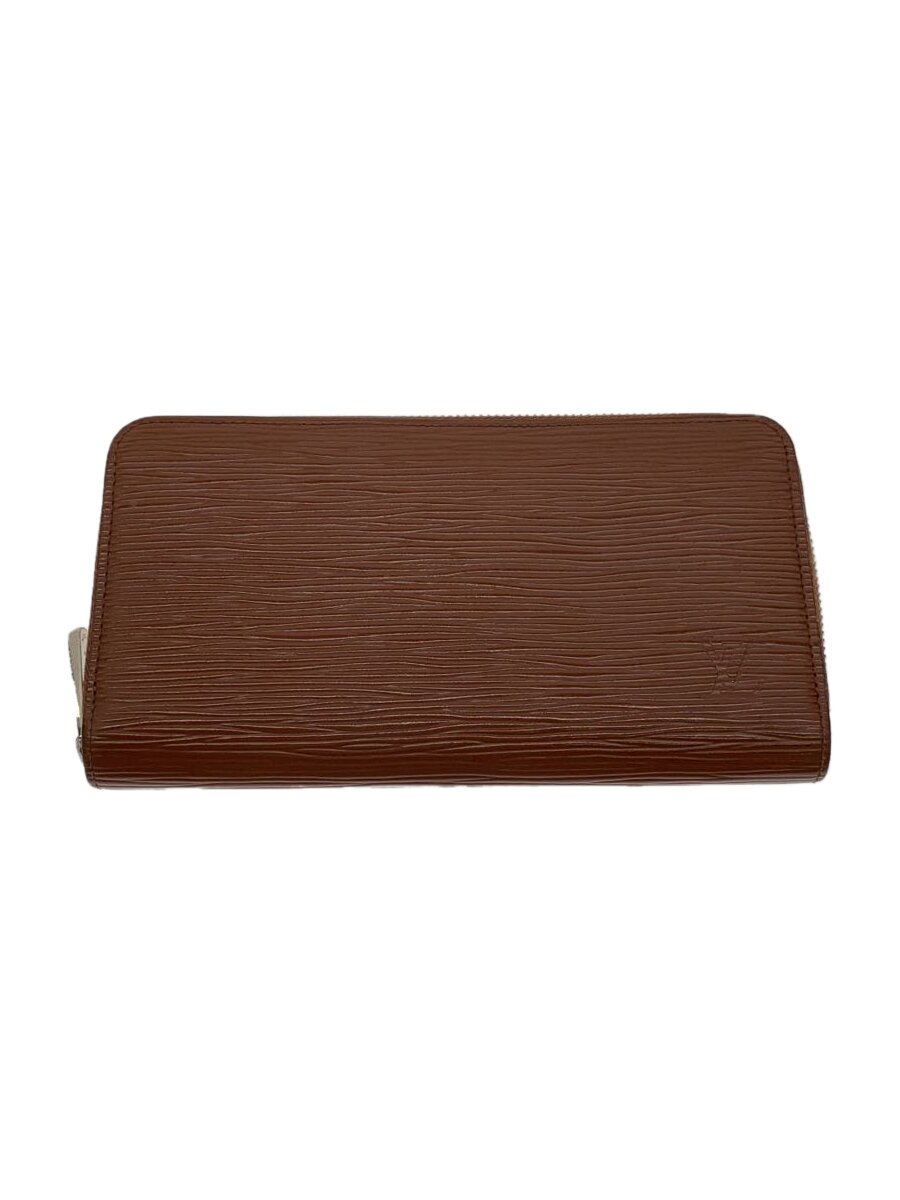 【中古】LOUIS VUITTON◆ジッピー・ウォレット_エピ_BRW/なめし革/BRW/無地/メンズ【服飾雑貨他】 バッグ・小物・ブランド雑貨-その他