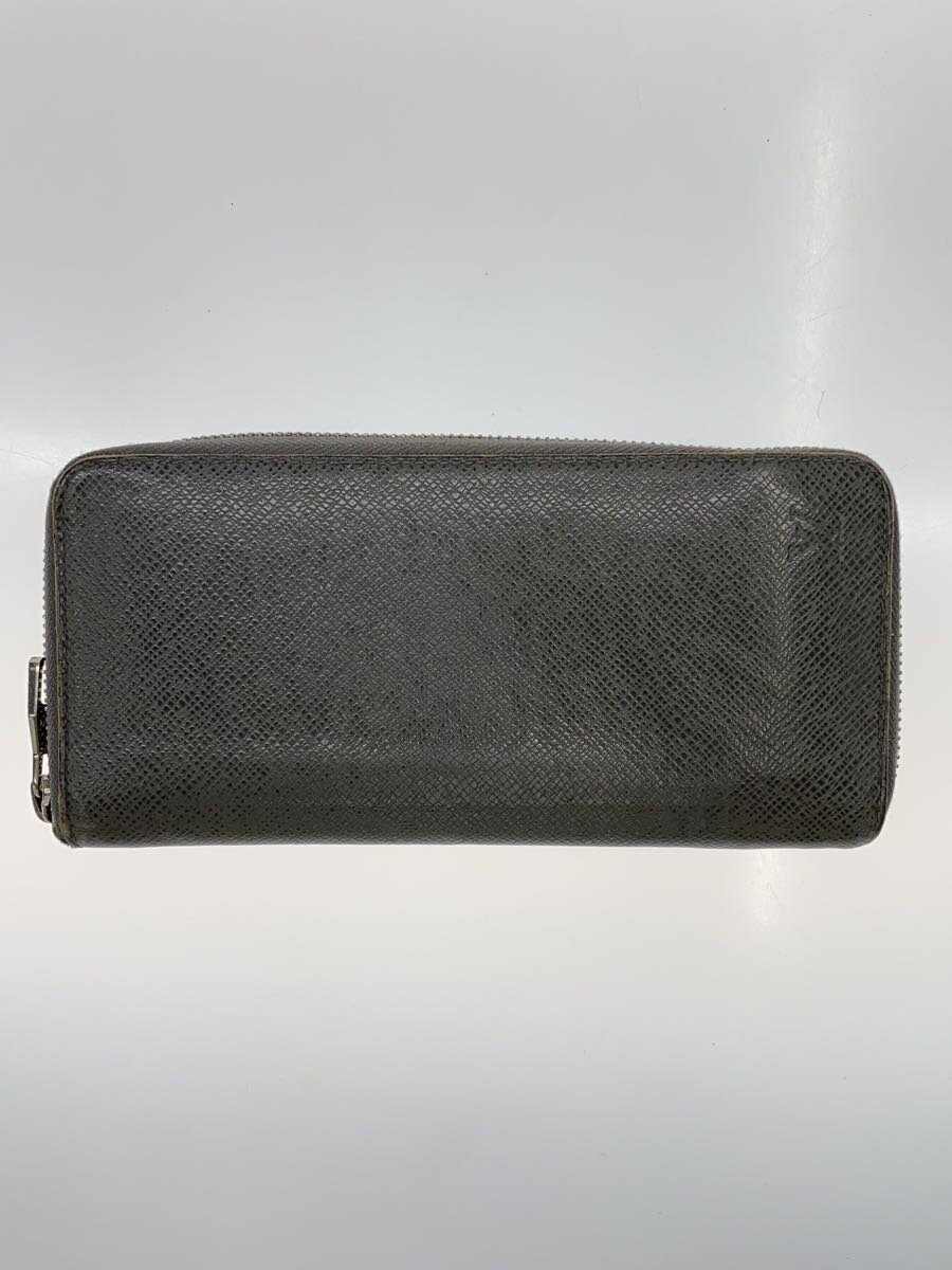 【中古】LOUIS VUITTON◆ジッピー・ウォレット・ヴェルティカル_タイガ_GRY/レザー/グレー/M32601【服飾雑貨他】