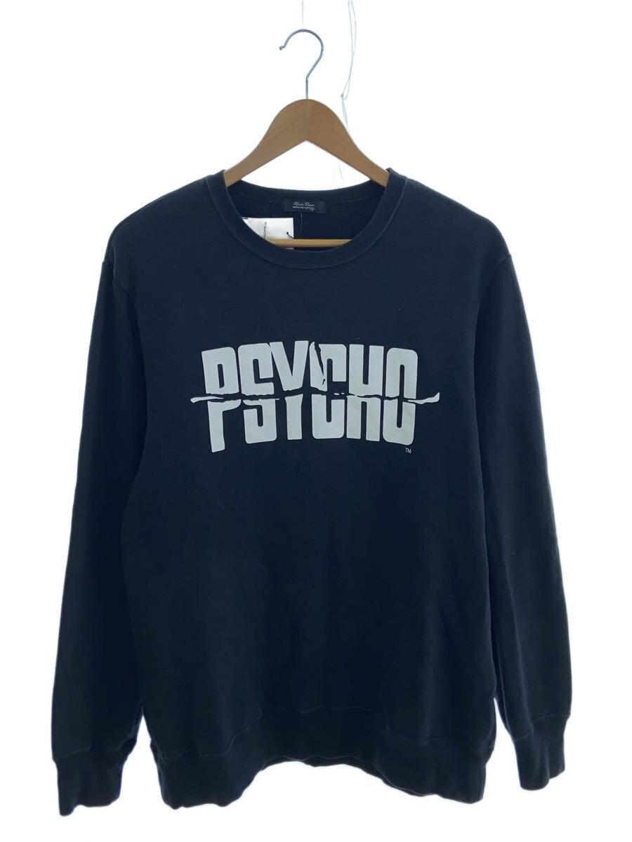 【中古】UNDERCOVER◆16AW/PSYCHO SWEAT/汗水/2/綿織物/黒いこと/黒/刷り上げる/UCQ9810【メンズウェア】