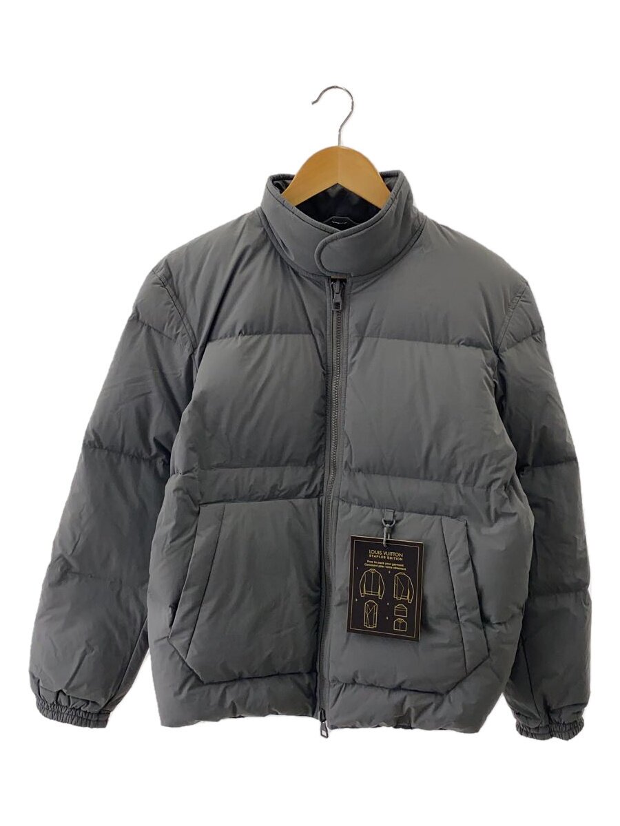 【中古】LOUIS VUITTON◆モノグラム リヴァーシブル 落ちこむ上衣/46/ポリエステル/薄墨色/RM212Q AB2【メンズウェア】
