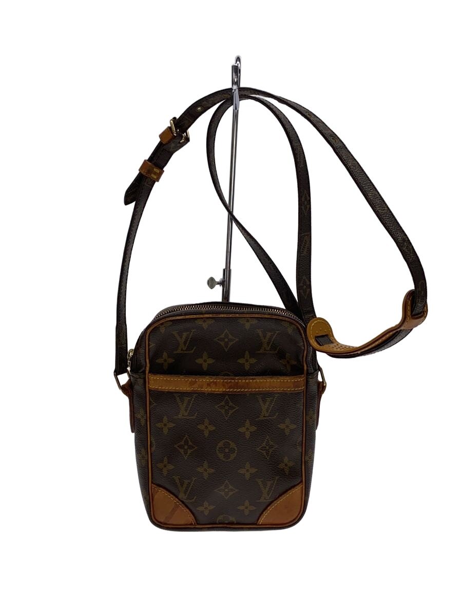 【中古】LOUIS VUITTON◆2)ダヌーブ_モノグラム・帆布/PVC/BRW【御徒面子】