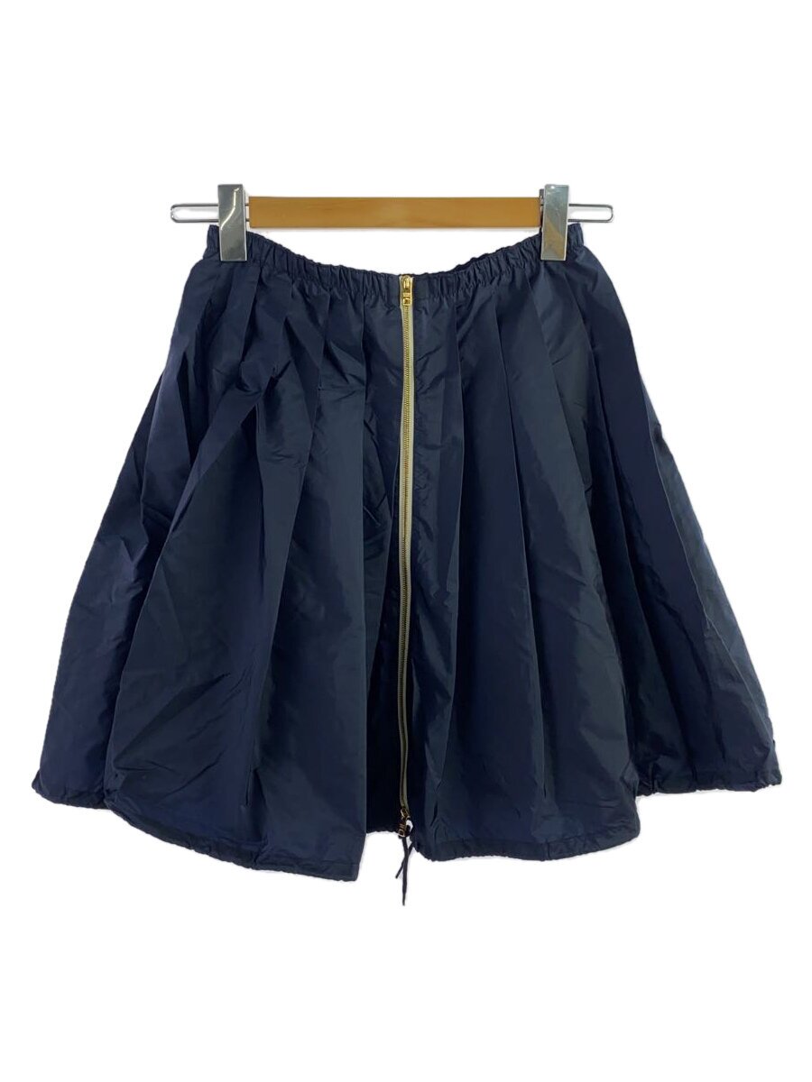 【中古】PRADA◆スコート/36/ナイロン/NVY/無地/21H008 S000 1WQ9【レディース御召しもの】