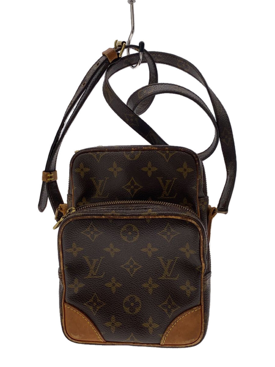 【中古】LOUIS VUITTON◆アマゾン_モノグラム・キャンバス_BRW/PVC/BRW【バッグ】|2nd STREET 店