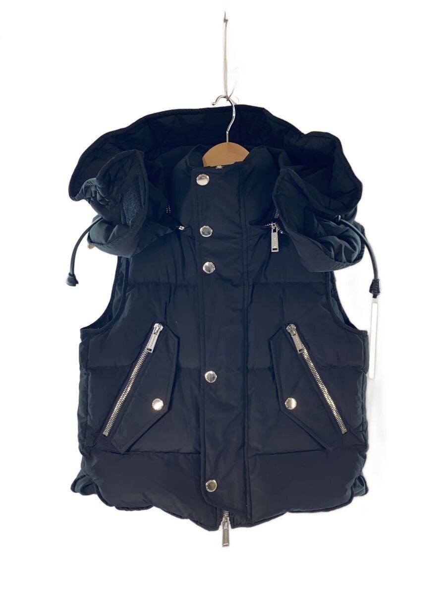 【中古】DSQUARED2◆落ちこむより良い/40/ナイロン/BLK/S72FB0093【レディース御召しもの】