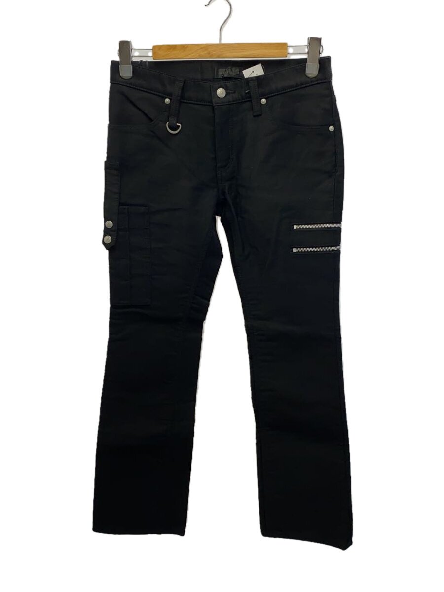 【中古】SKULL\u0026JADE/下つ方/30/綿織物/BLK/無地/SJ-PT-001【メンズウェア】