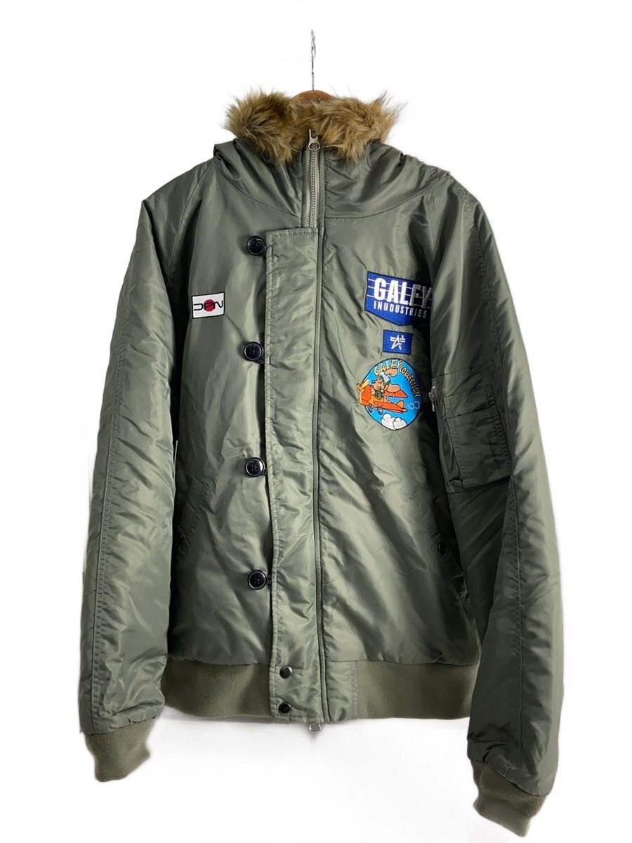 【中古】GALFY◆ジャケット/XL/ナイロン/カーキ/143011/INU-3B【レディースウェア】｜2ｎｄ STREET 店