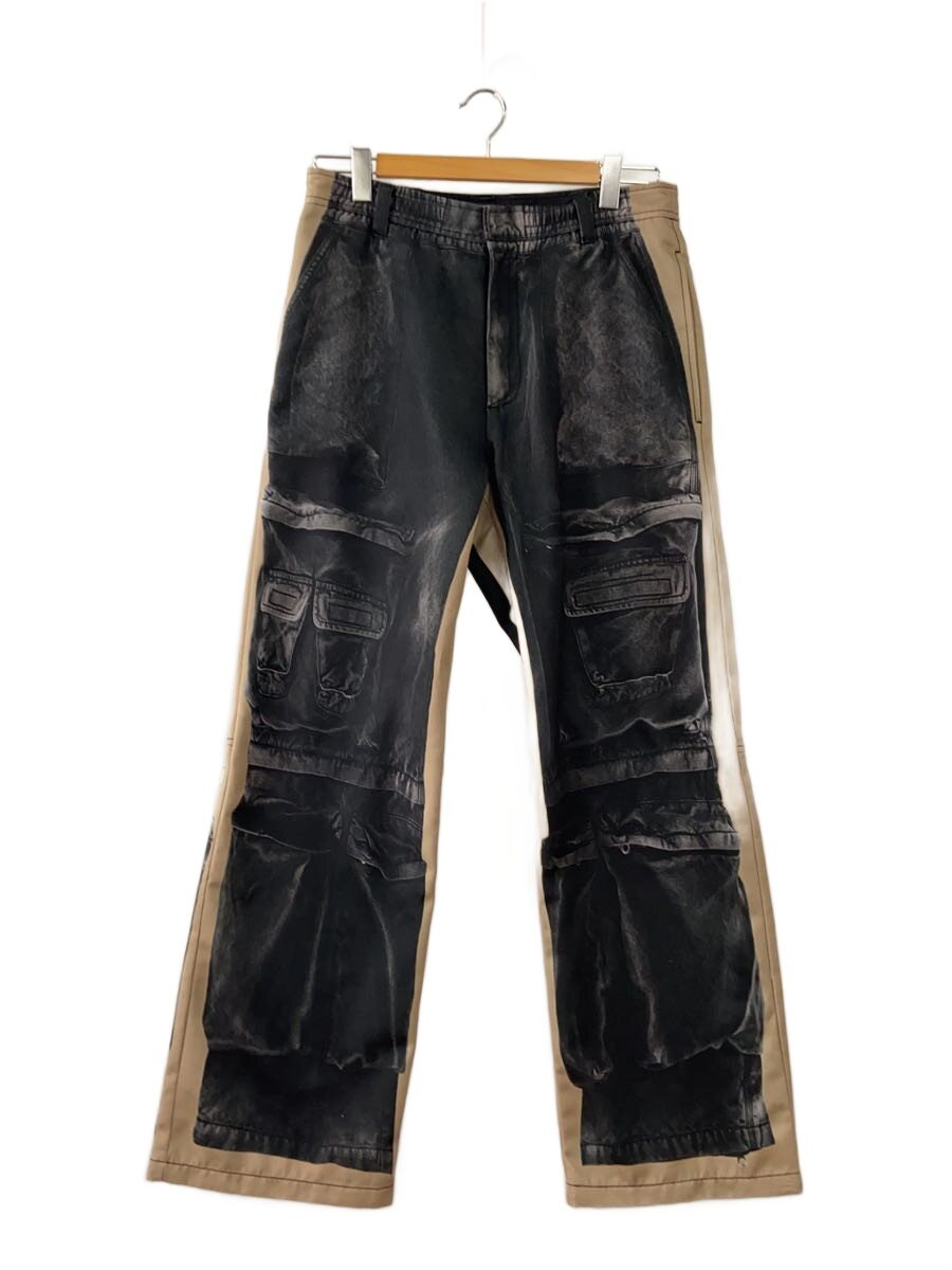 【中古】DIESEL◆トロンプルイユカーゴプリントパンツ/46/総柄/0PIAD//【メンズウェア】|2nd STREET 店