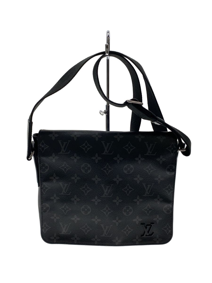 【中古】LOUIS VUITTON◆1)ディストリクトPMNM_モノグラム・エクリプス/PVC/BLK【御徒面子】