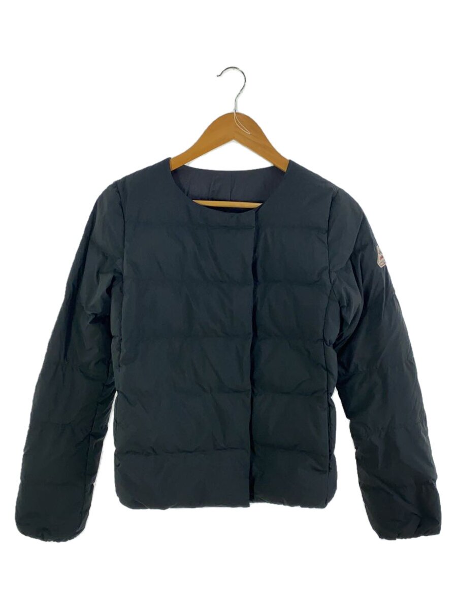 【中古】Pyrenex◆CANNES SOFT/カンヌ/落ち込む上衣/36/ポリエステル/BLK/HWQ066【レディース御召しもの】