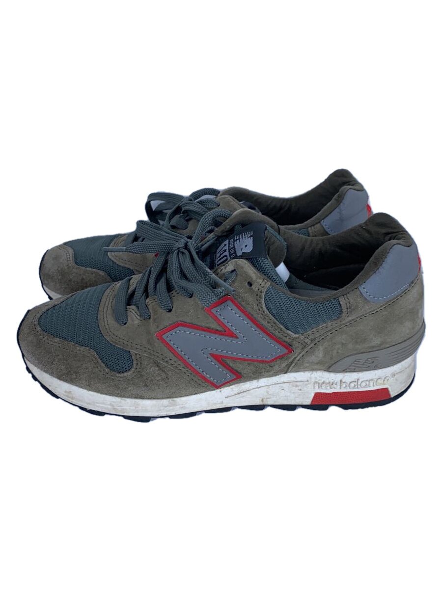 【中古】NEW BALANCE◆ローカットスニーカー/23.5cm/カーキ/M1400HR/USA製【シューズ】｜2ｎｄ STREET 店
