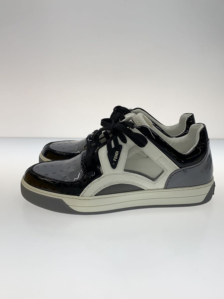 【中古】FENDI◆ローカットスニーカー/UK7/マルチ色合い/エナメル/1204【シューズ】