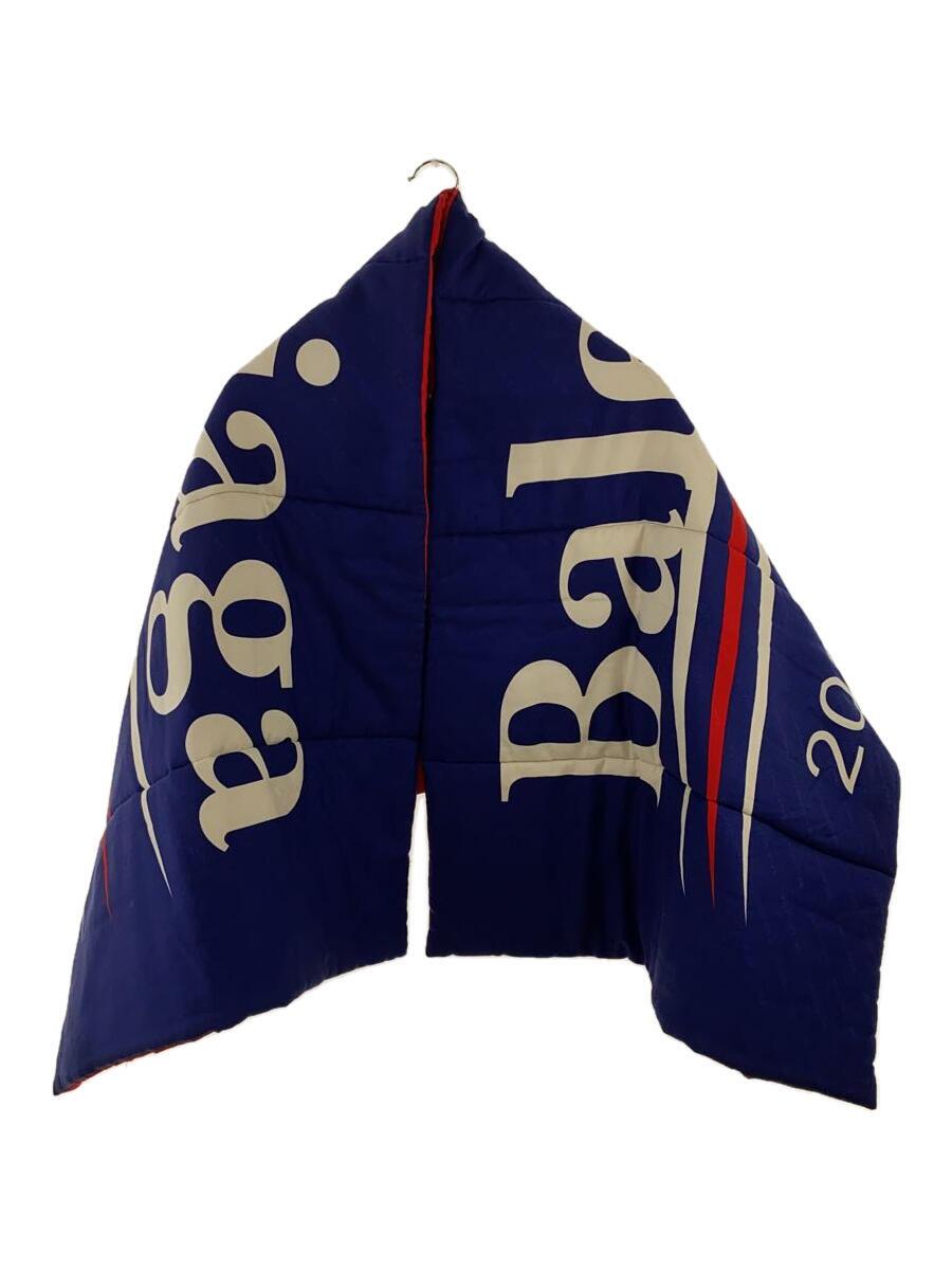 【中古】BALENCIAGA◆17AW/袈裟/地絹/青み/メンズ/486424 453B7/バレンシアガ【服飾雑貨他】