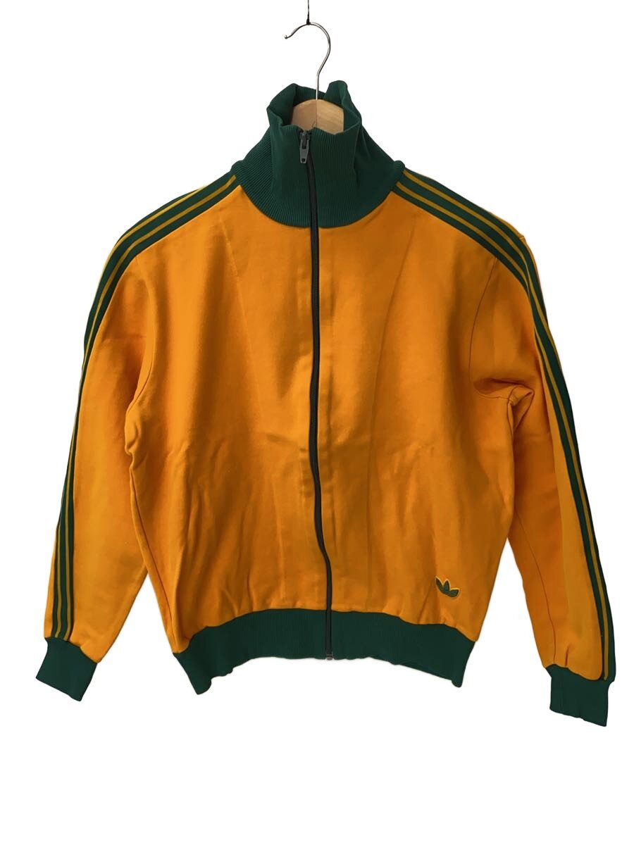 【中古】adidas◆プルオーバー/3/ナイロン/YLW/70s/西ドイツ製/デサント製/貨物自動車上衣//【メンズウェア】