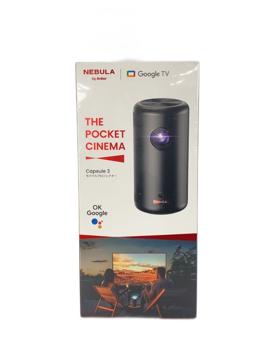 【中古】ANKER◆移動性映写機 Nebula Capsule 3 D2425N11【家電・視覚的・オーディオ】